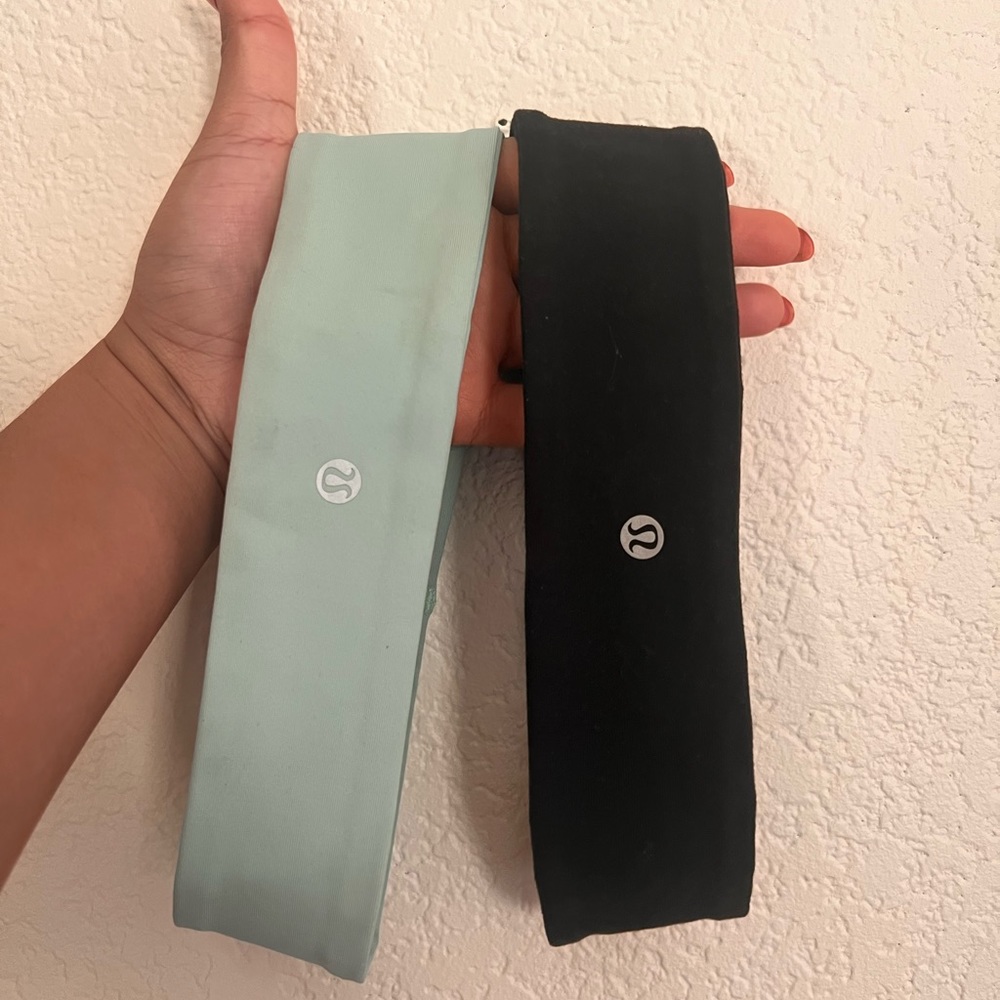 Two Lululemon Headbands